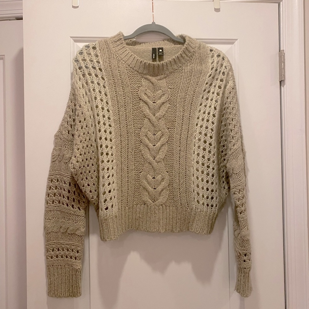 Aqua Knit Sweater